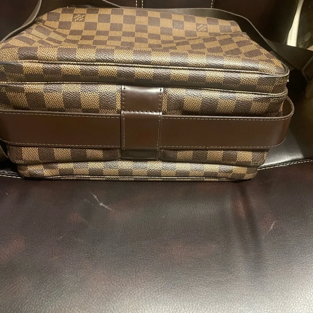 Louis Vuitton Dark Brown Checkered Messenger Bag